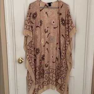 Steve Madden Patterned Kimono